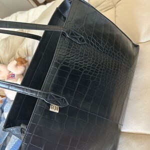 BEIS Black Work Tote